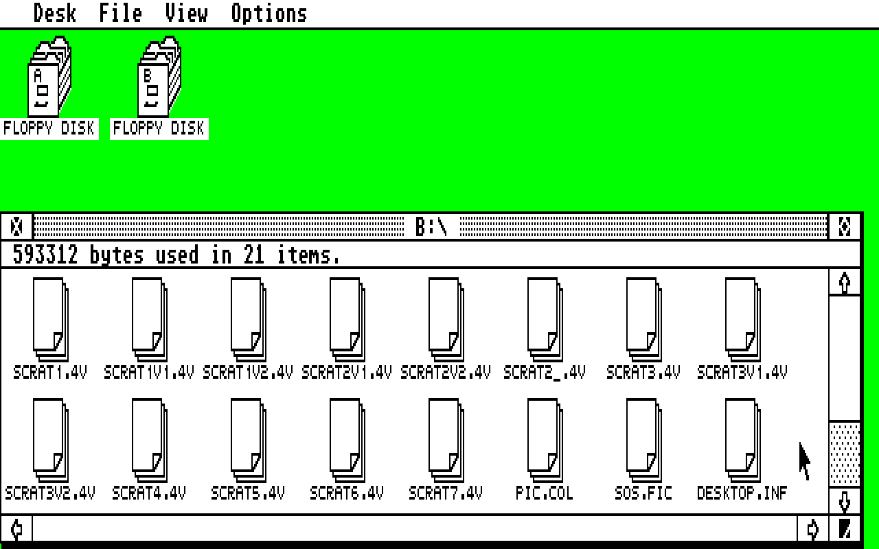 Quartet Songs atari screenshot